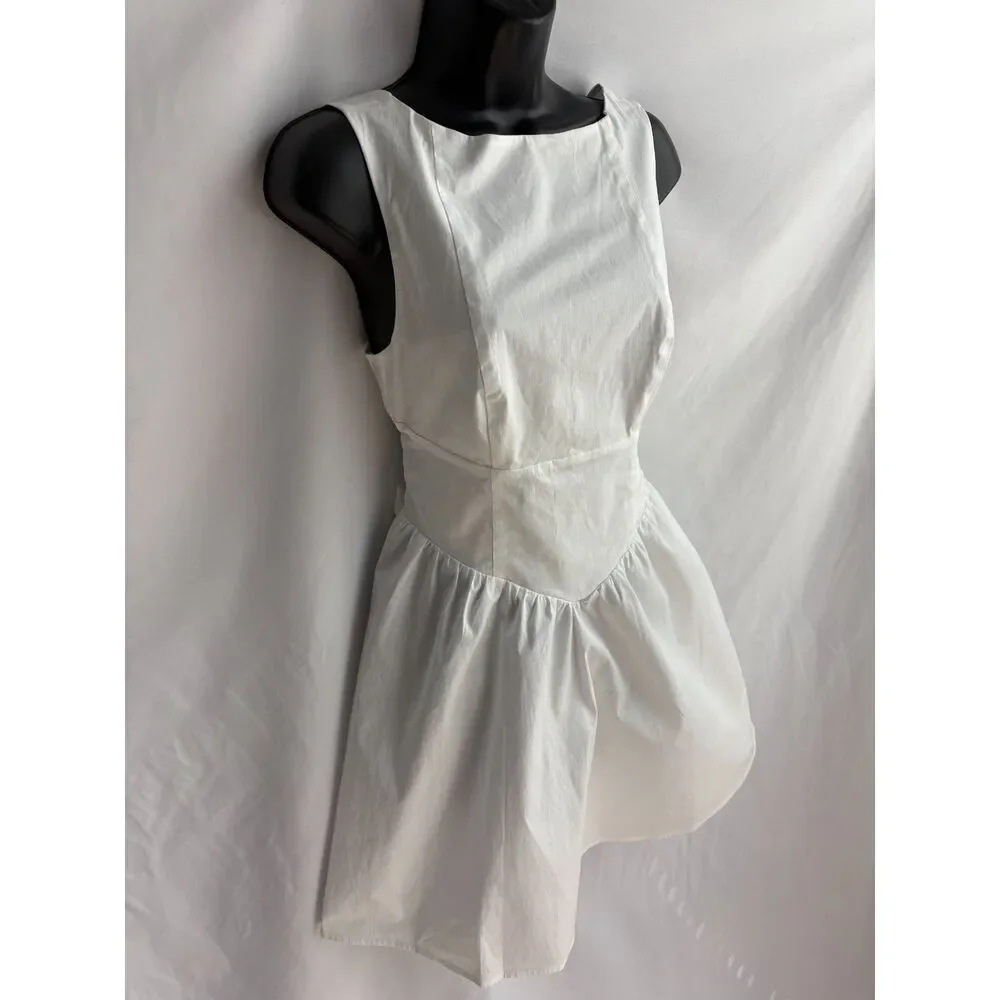New White Mini Dress